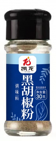 焦作瓶裝黑胡椒粉30g